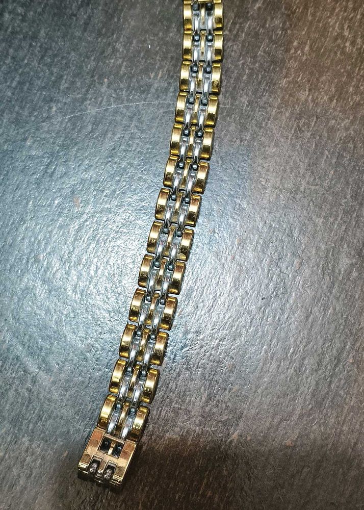 Two-Tone Link Bracelet