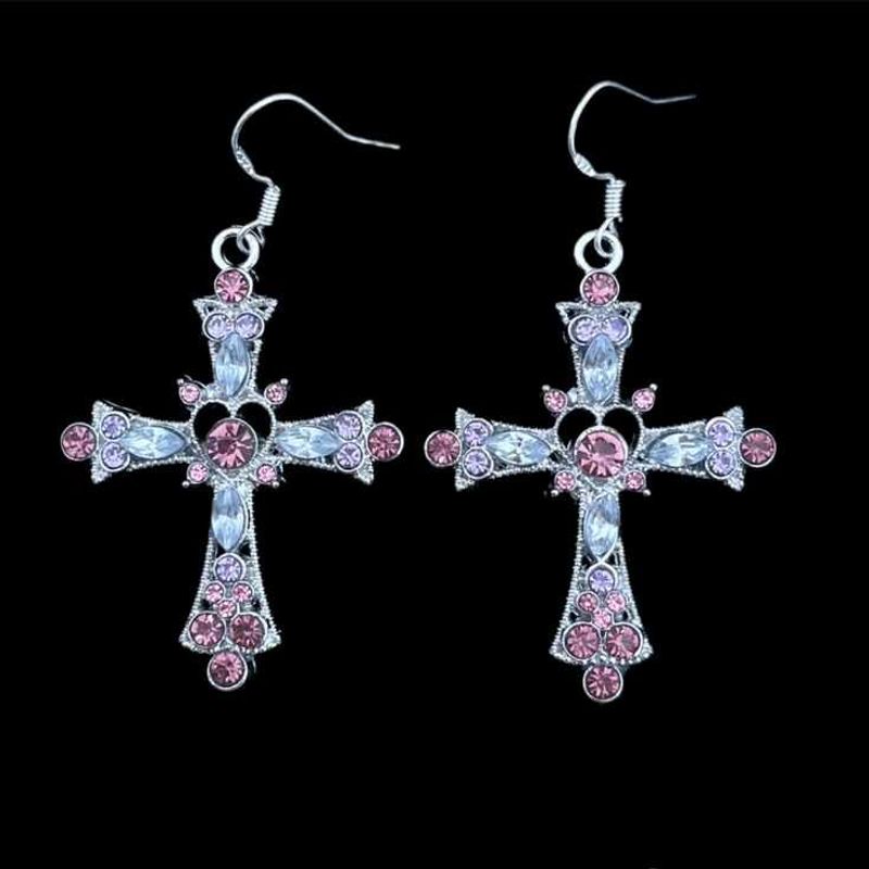 Cross Princess earrings