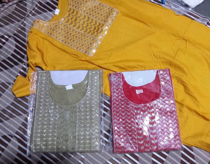 Singal Kurti 3 Color Avelibel