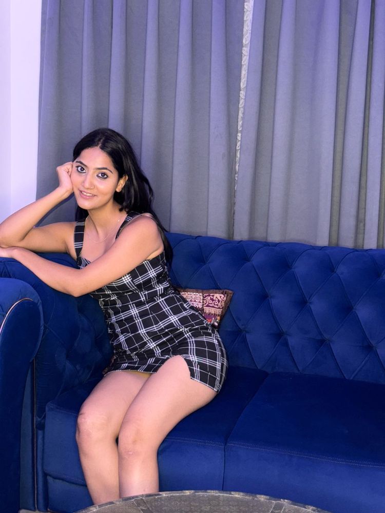 Plaid Mini Dress