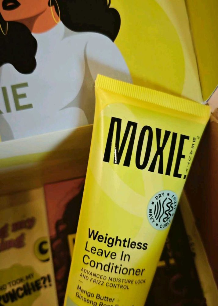 Sealed Packed Moxie Weightless LeaveIn Conditioner