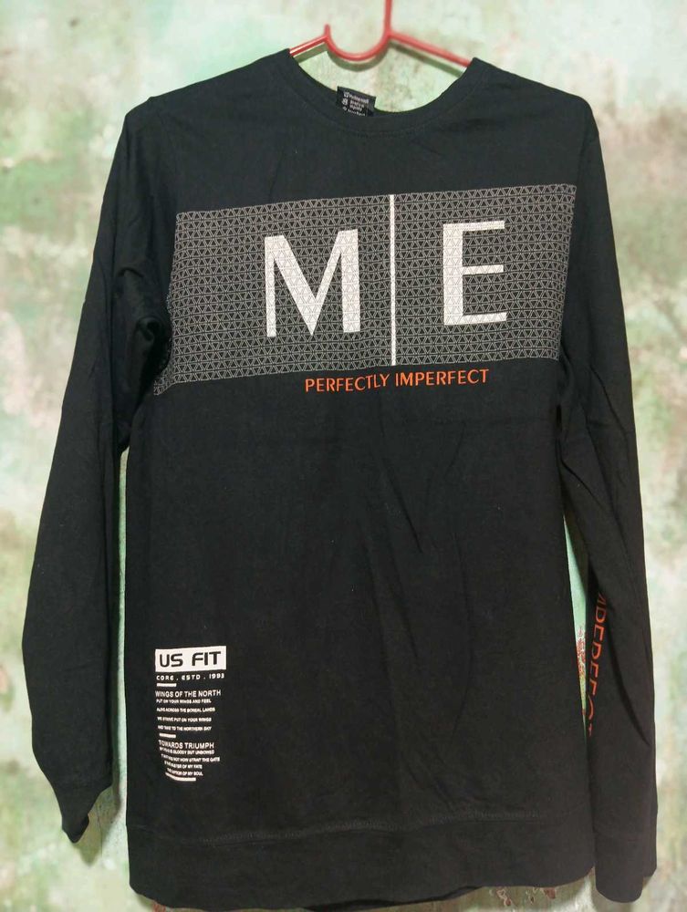 Graphic Print Long Sleeve Tee
