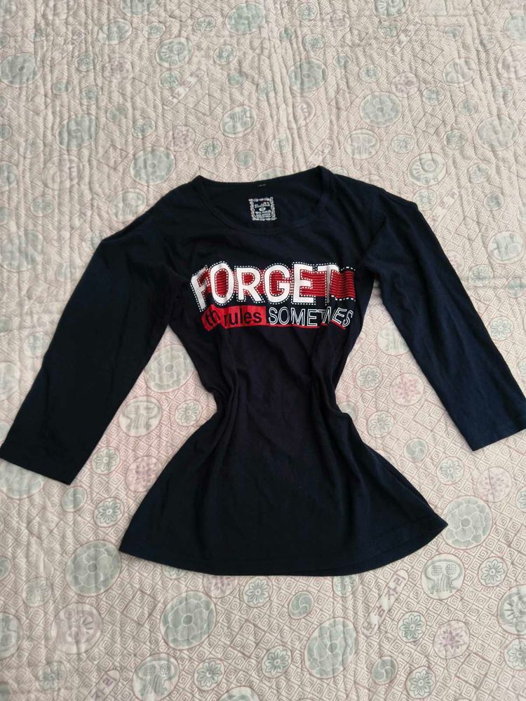 Y2k Stylish Black Long Sleeve Top
