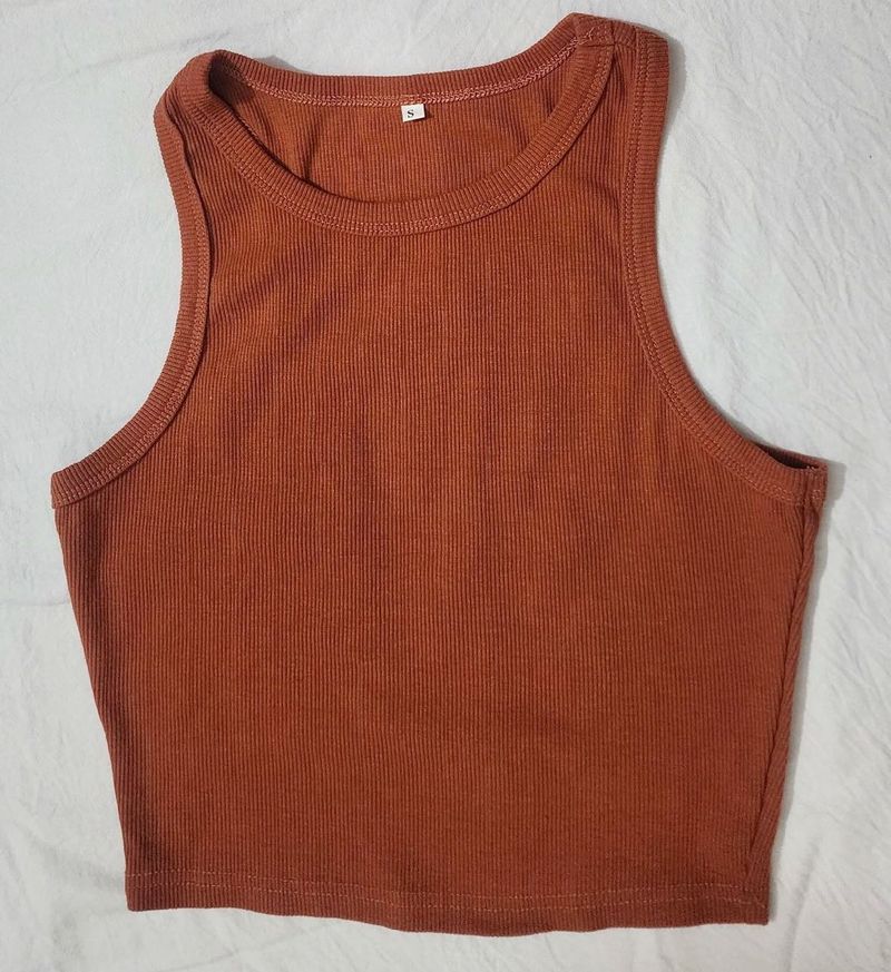 Sleeveless Crop Top
