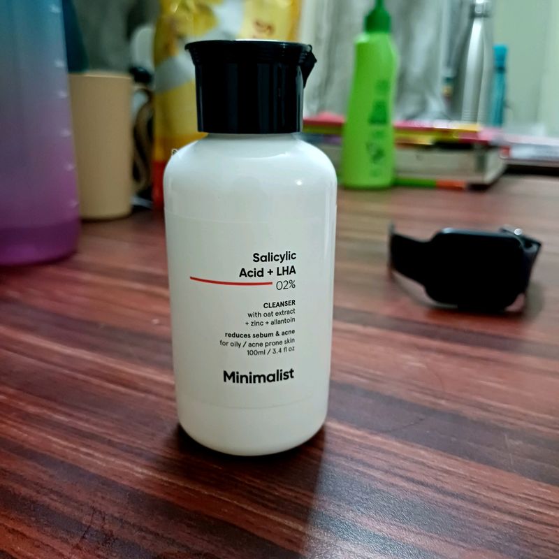 MINIMALIST 2% Salicylic Acid + LHA Face Cleanser