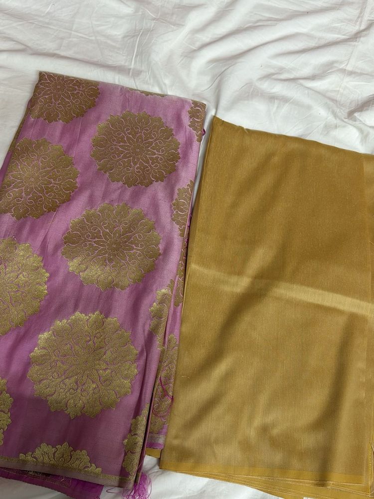 Banarasi Satin Suit Set