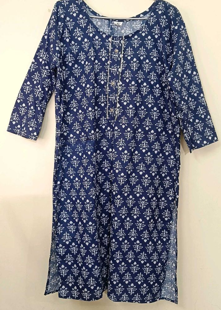 Blue Kurta Size Xl