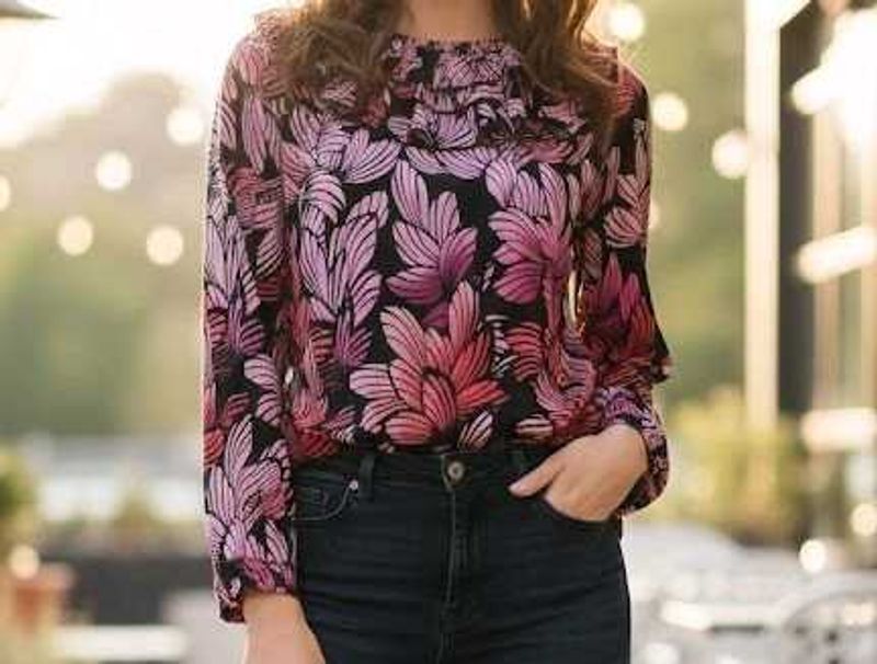 Floral Print Top
