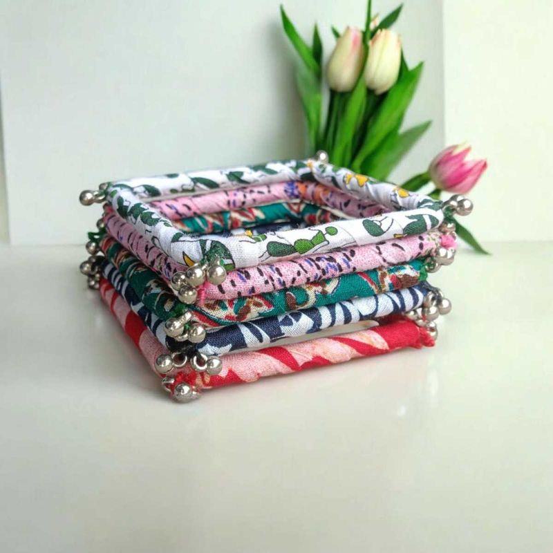 Unique colours handmade fabrics bangles