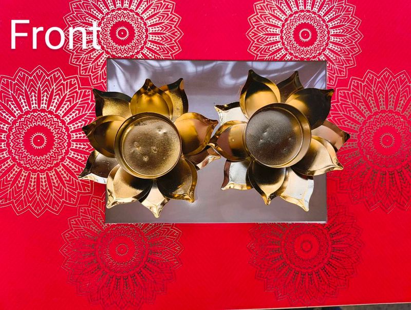 Lotus Tealight Candle Holders