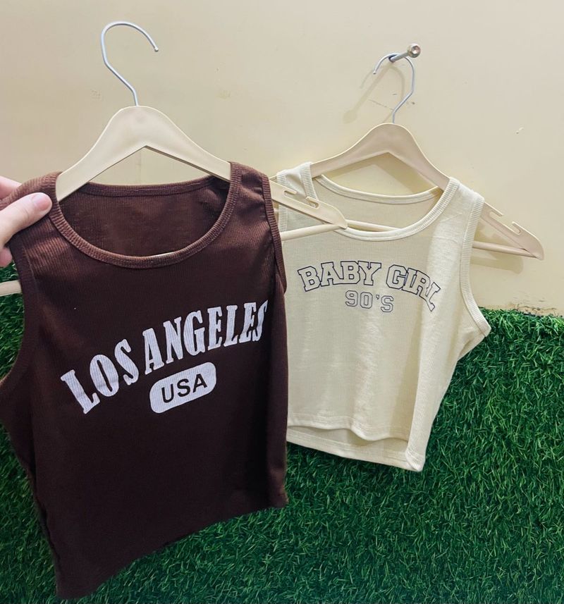 COMBO OF TWO TANK TOPS FOR WOMEN AND GIRLS