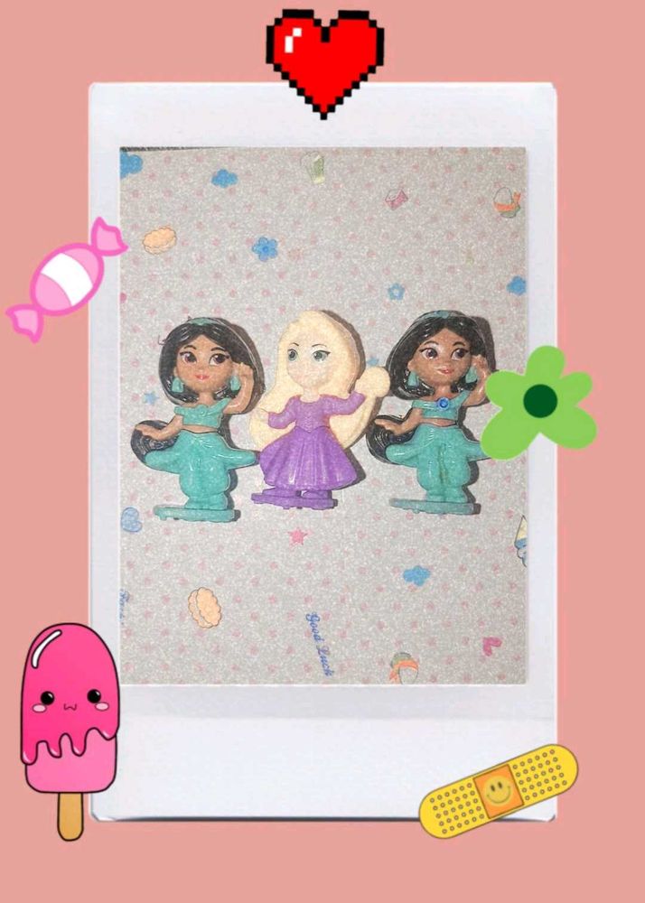 Disney Princess Mini Figures💫