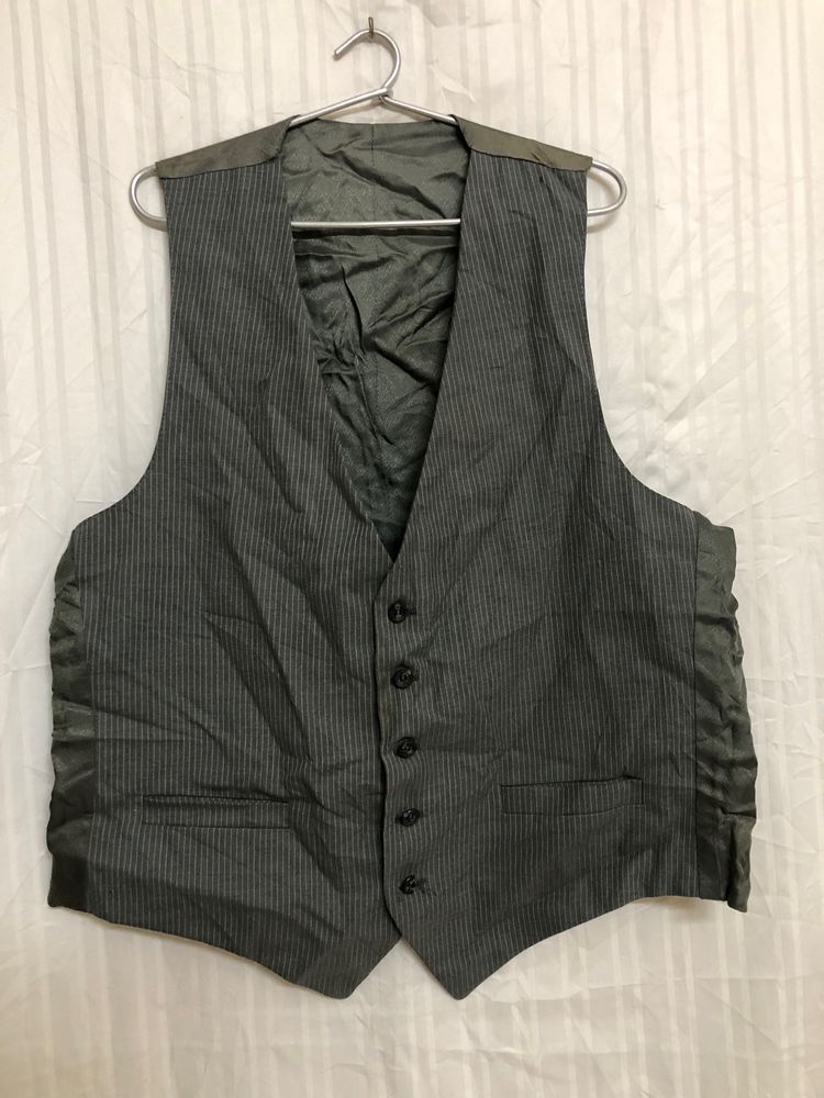 Charcoal Vest For Men