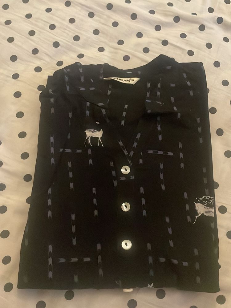 Black Kurta
