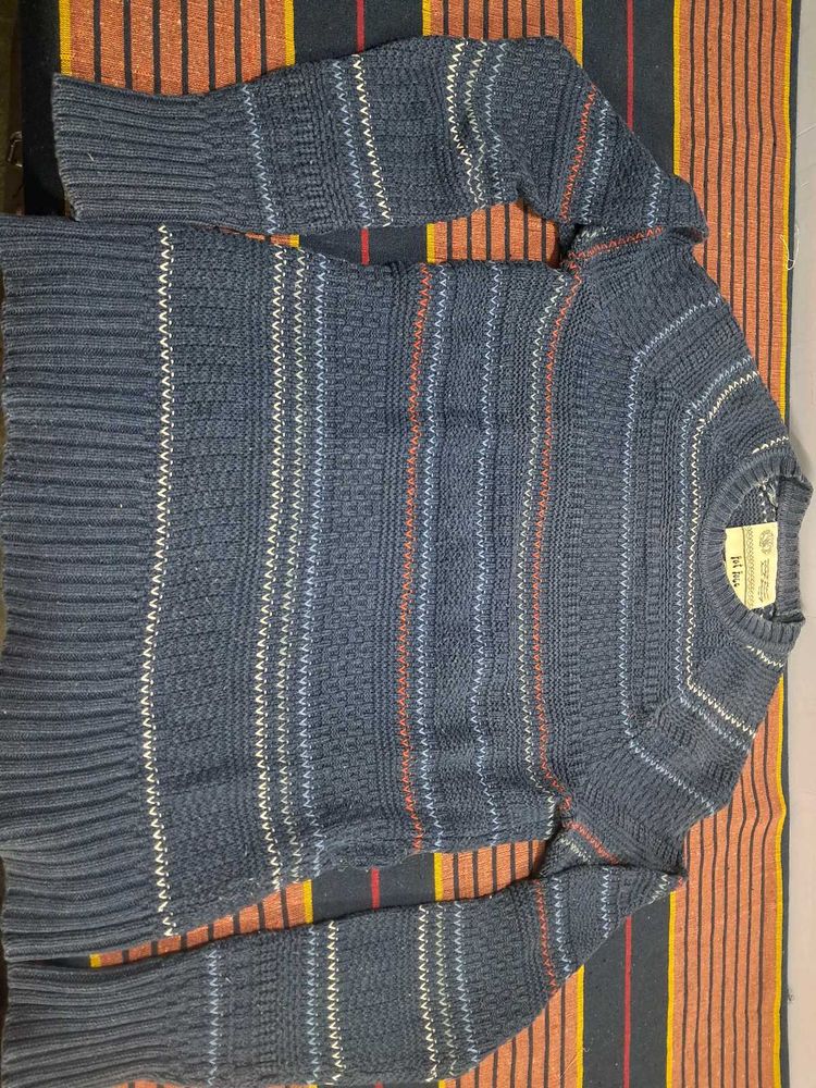 Striped Knit Sweater