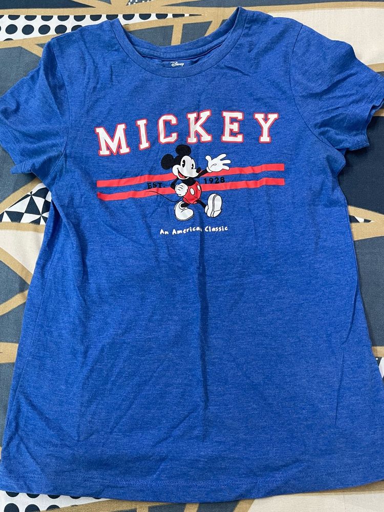 Mickey Mouse Blue Tee