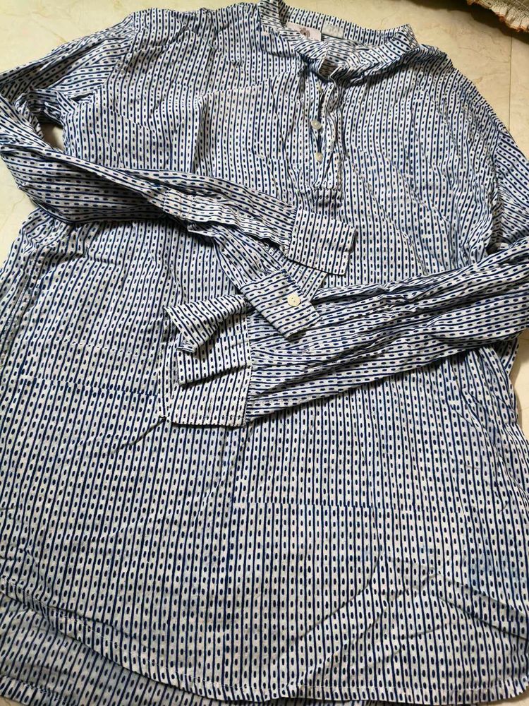 Striped Long Sleeve Top