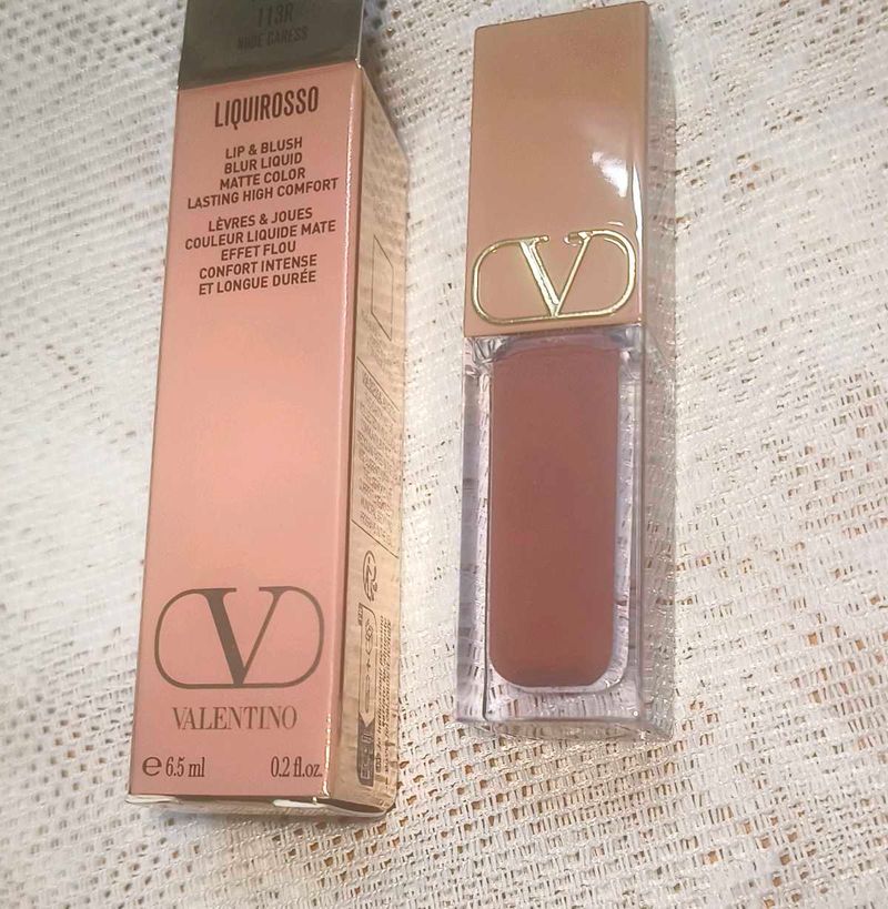 Valentino Lip &amp; Blush Blur Liquid - 113R