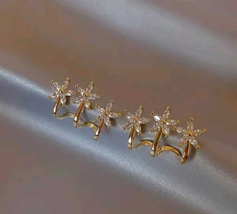 Floral Double Finger Ring