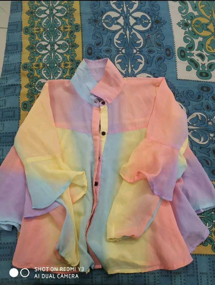 Beatiful Georgette Multicolour Top