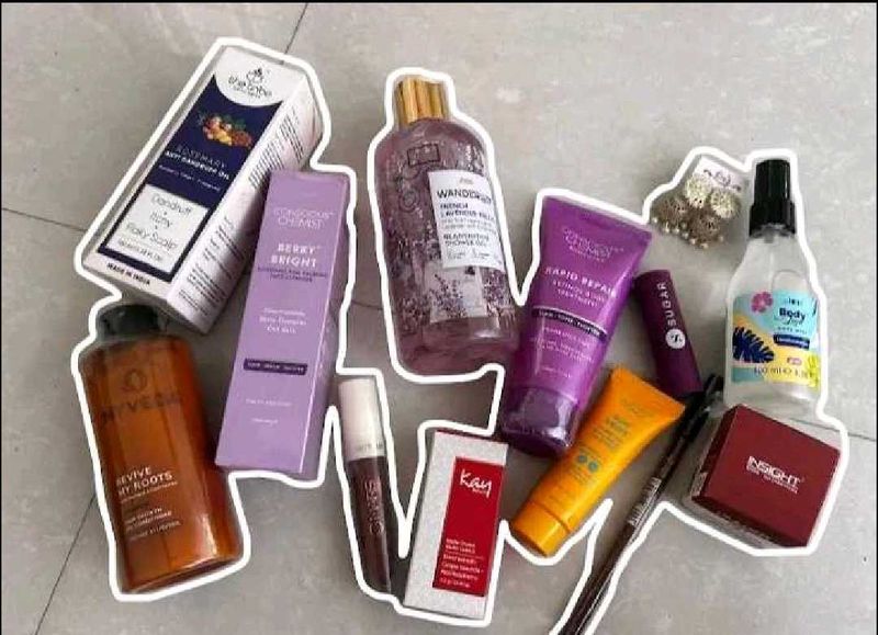 Skincare And Makeup Combo