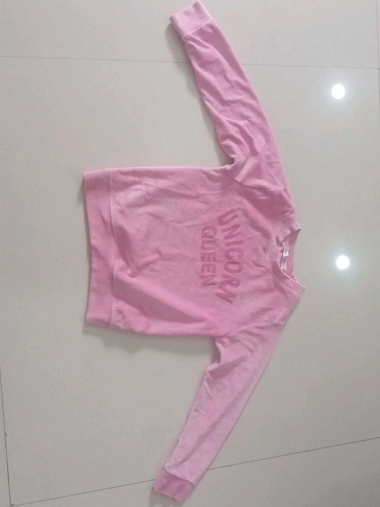 Unicorn Queen Pink Sweatshirt