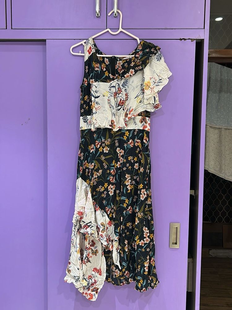 Zara Floral Midi Dress
