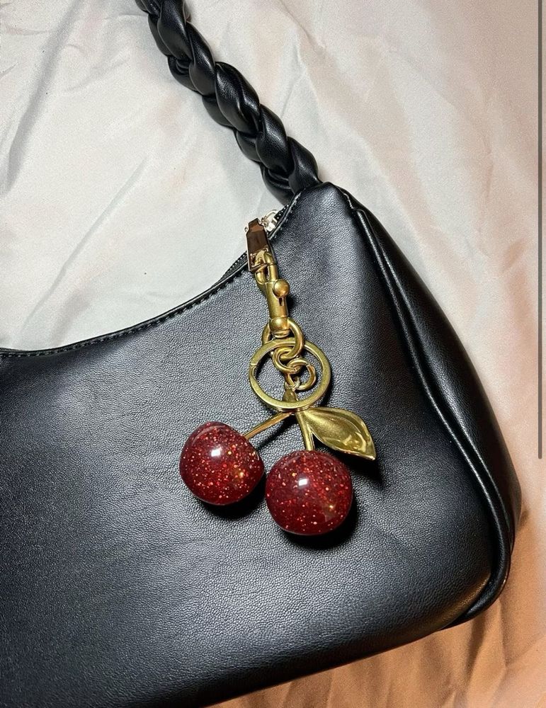 Cherry Bag Charm🍒 Tarnishfree