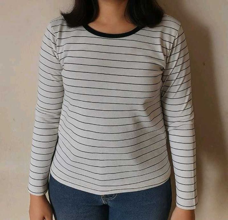 Striped Long Sleeve T-Shirt