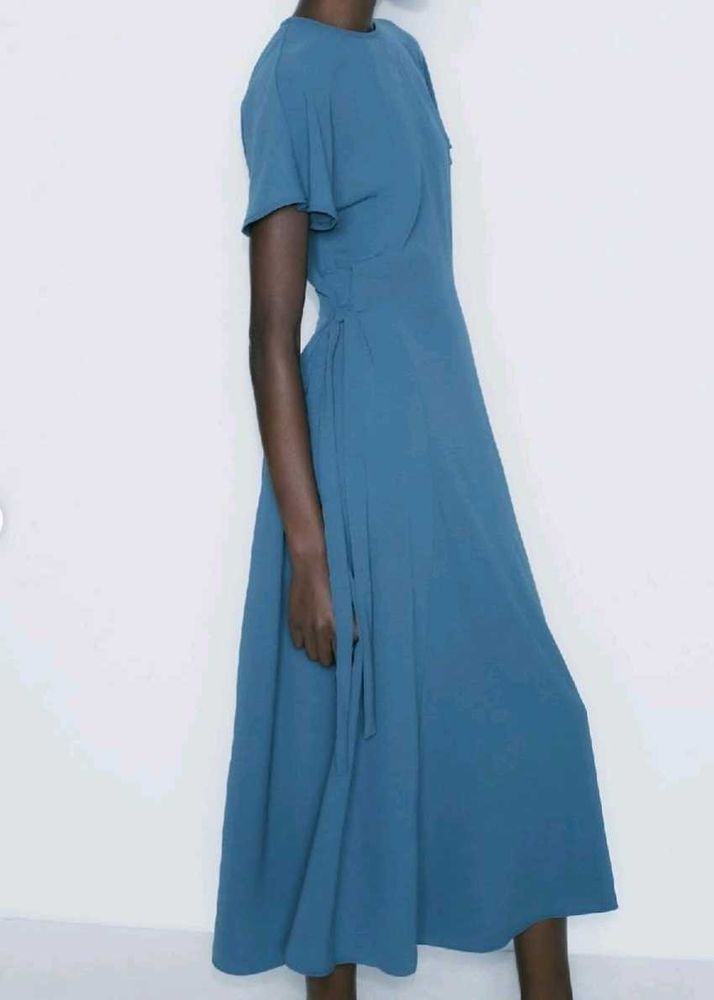 Flowing Midi Dress