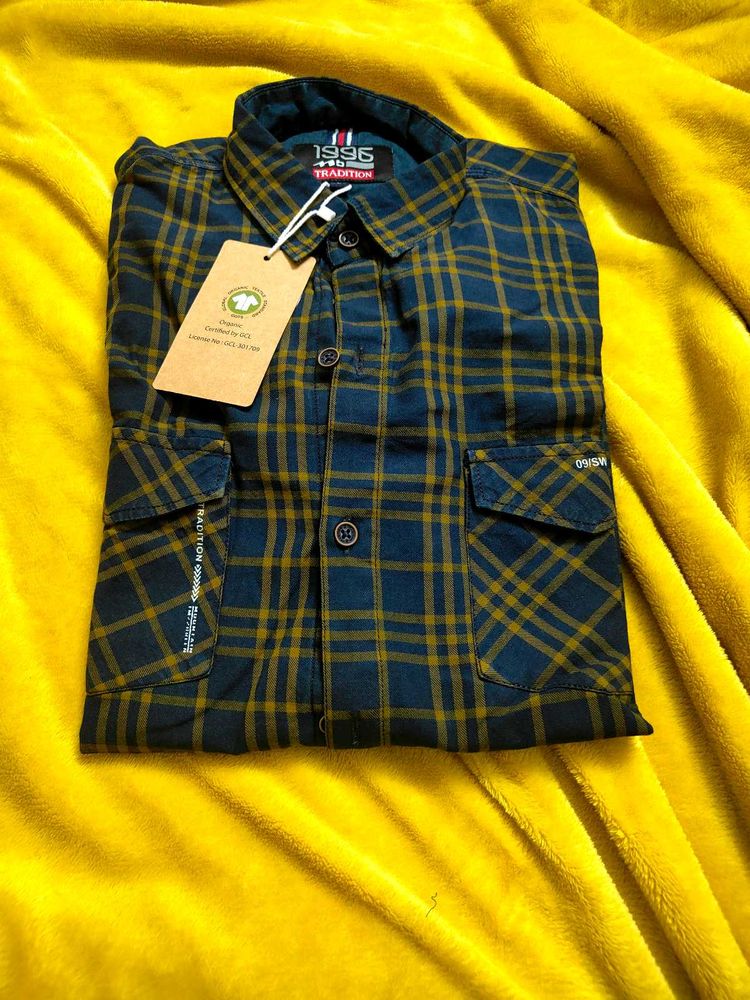 Checkered Flannel Shirt