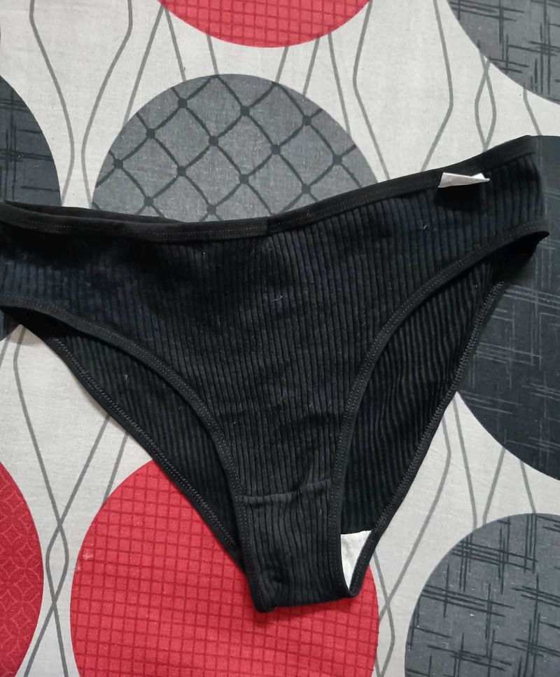 Black Colour Cotton Prelove Penty