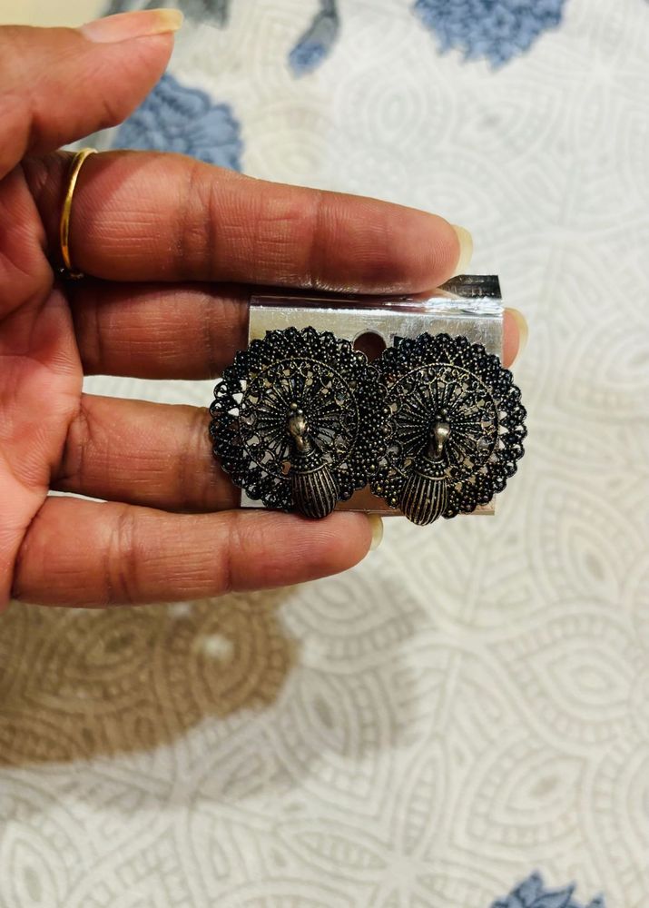 Peacock Design Earrings