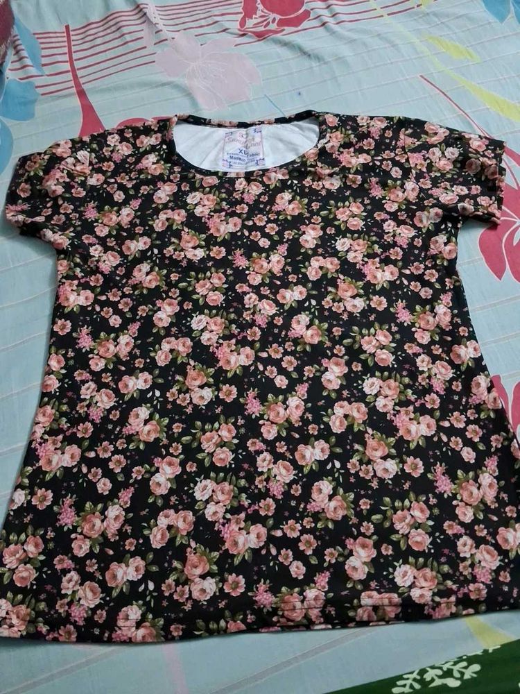 Floral Print Top