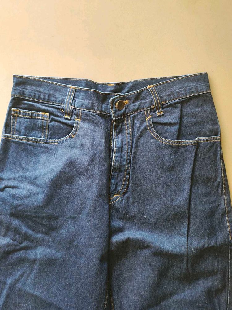 Dark Blue Denim Jeans