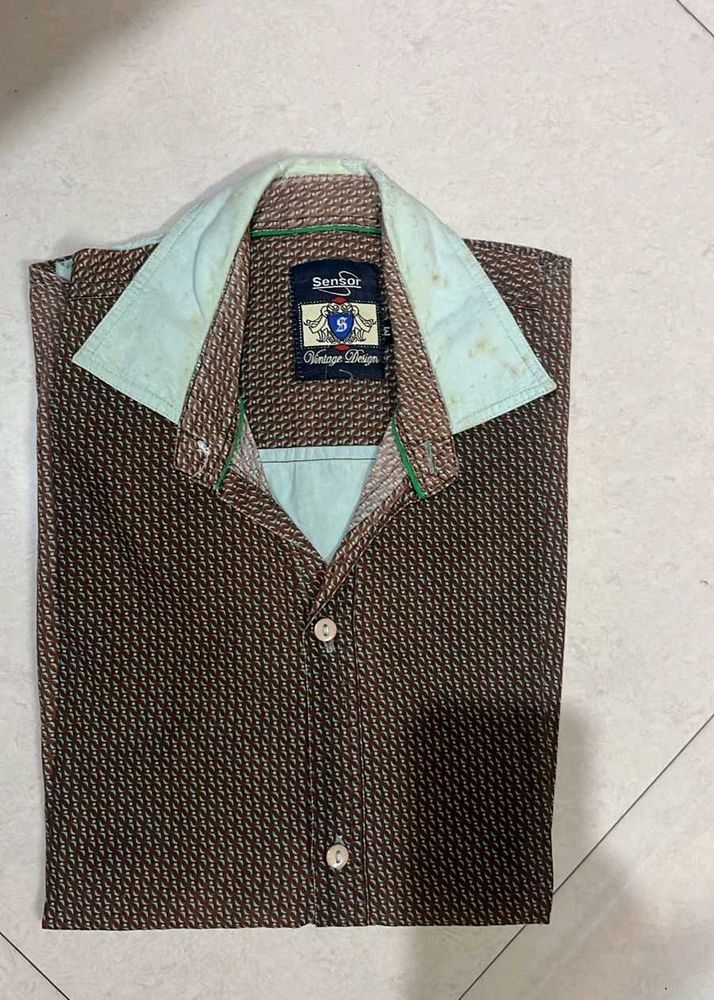 Shirt In Cyan 🩵 Colour