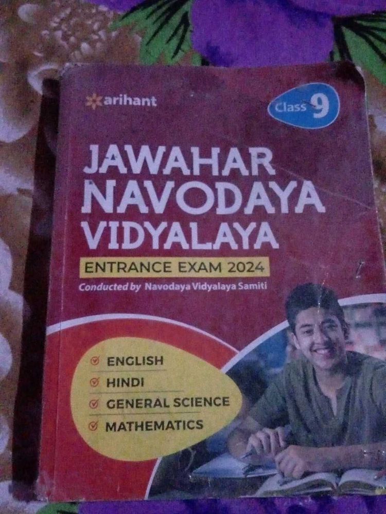 Arihant Jawahar Navodaya Class 9 Entrance Exam Gui
