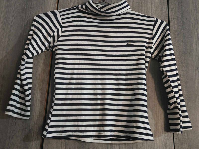 Striped Long Sleeve Top