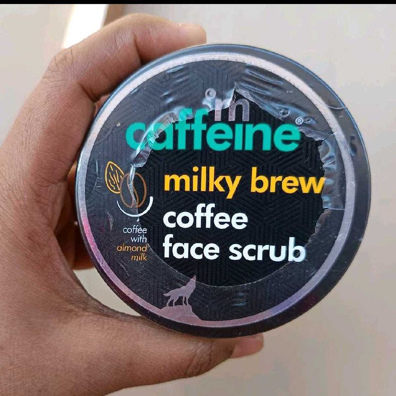 MCAFFEINE MILKY BREW COFFEE FACE SCRUB