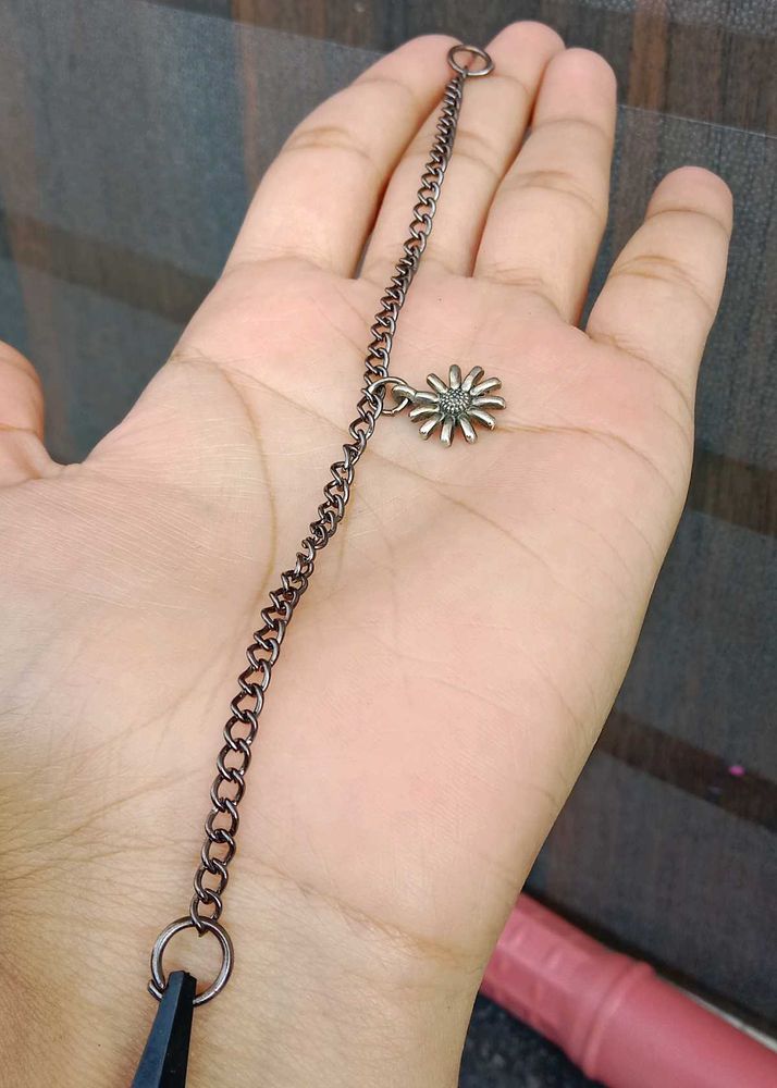 Anklet with Flower Charm
