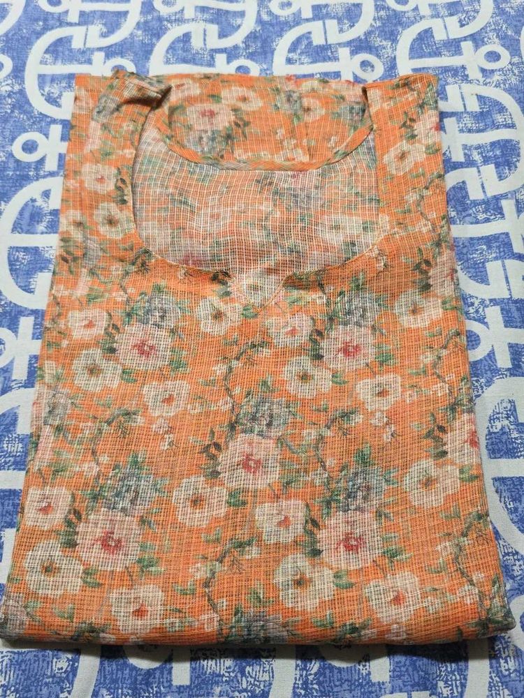 Floral Print Kurta