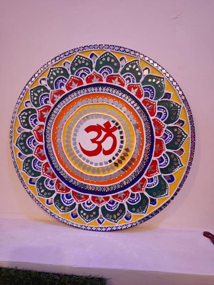 Om Mandala Wall Art