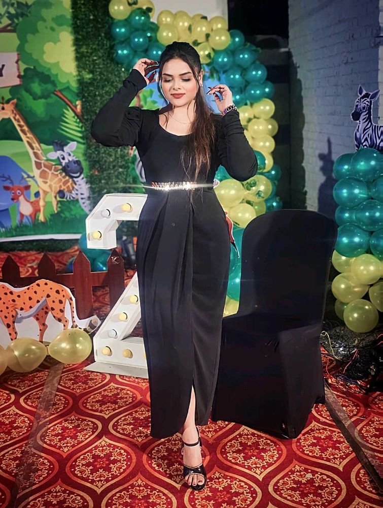Black Bodycorn Dress