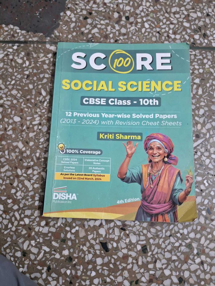 Score 100 Social Science Book Class 10th