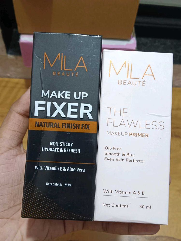 PRIMER &amp; MAKEUP FIXER