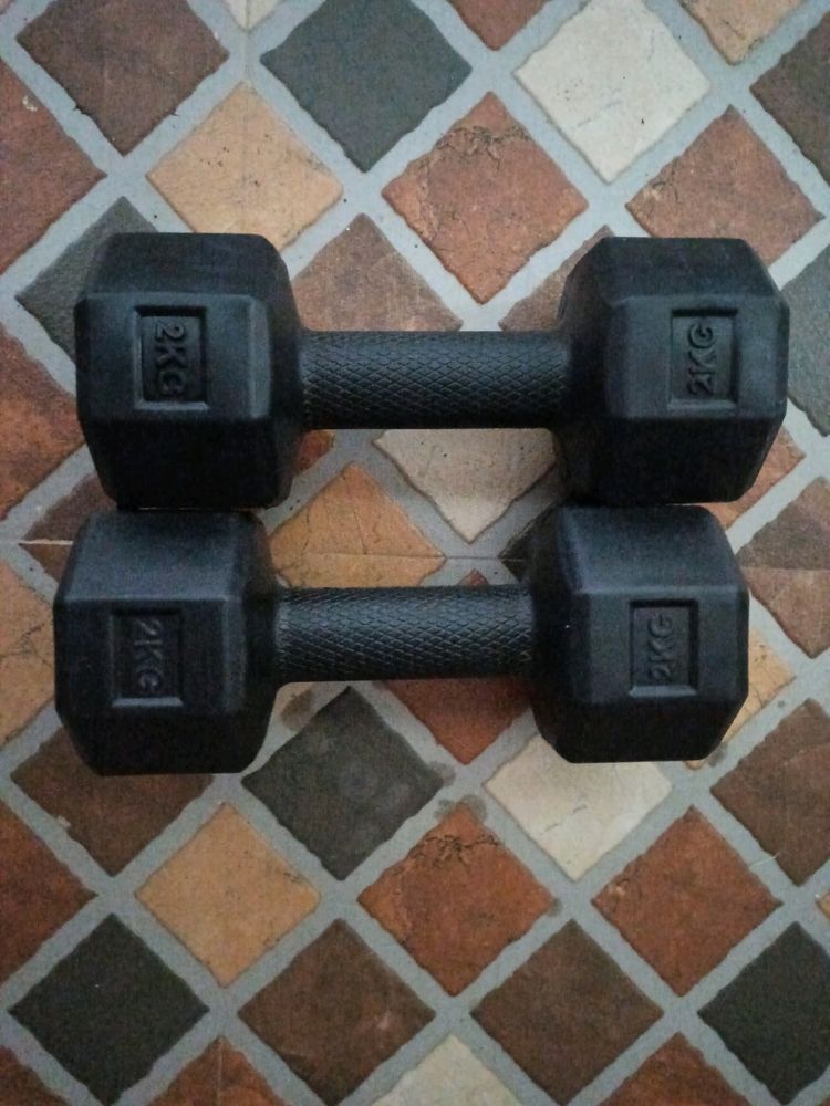 Dumbell 2kg Each So 4kg