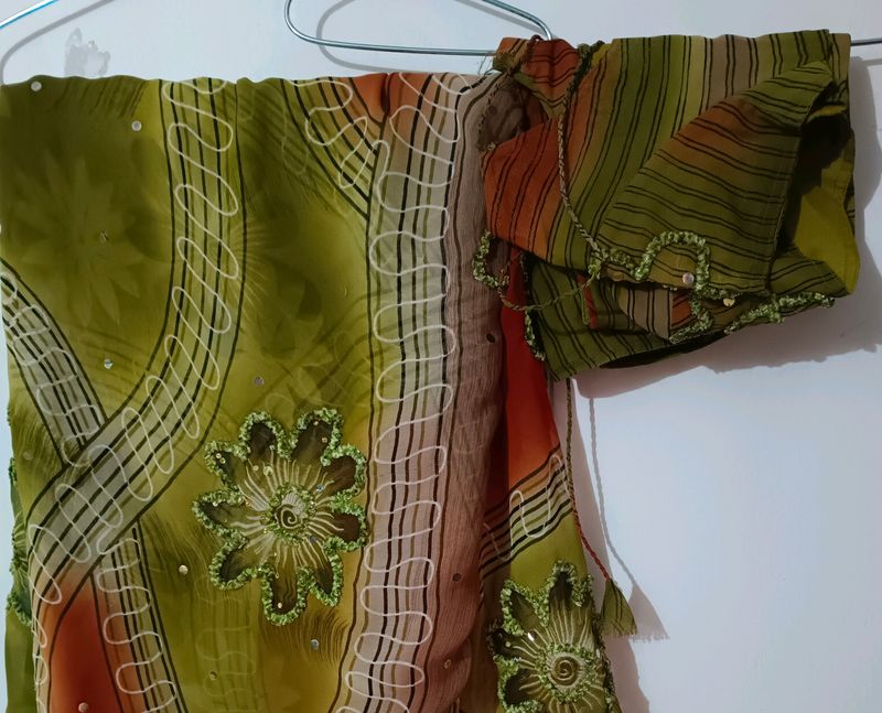 Beautiful Work Saree