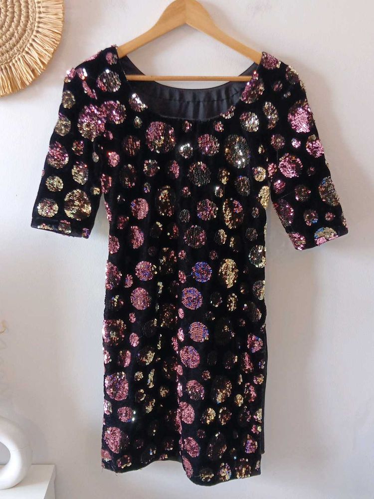 Mini Sequin Party Dress From hong kong