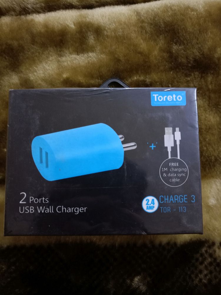 Toreto 2-Port USB Wall Charger