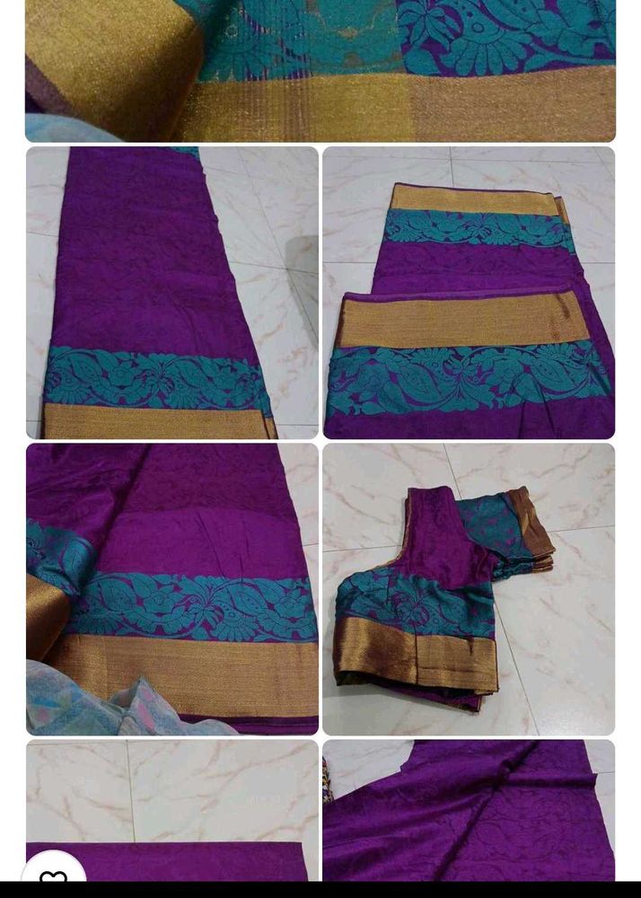 Set Of 5 Sarees With Blouses